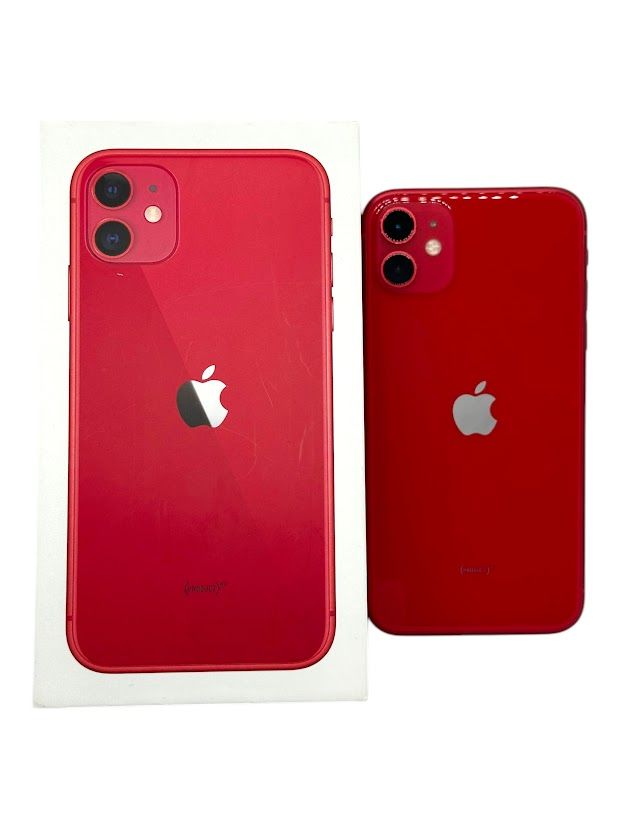 ムスビー｜【バッテリー91%】iPhone 11 128GB レッド SIMフリー ドコモ 