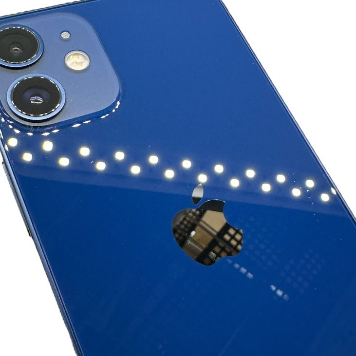 【バッテリー84%】iPhone 12mini 256GB ブルー SIMフリー au版