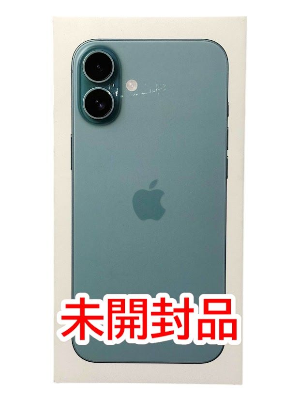 ムスビー｜iPhone 16Plus 128GB ティール SIMフリー 未開封品 