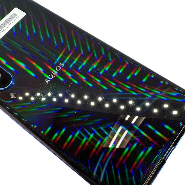 �ڥХåƥ꡼�ɹ���AQUOS��R5G��908SH��256GB���������֥롼��SIM�ե꡼