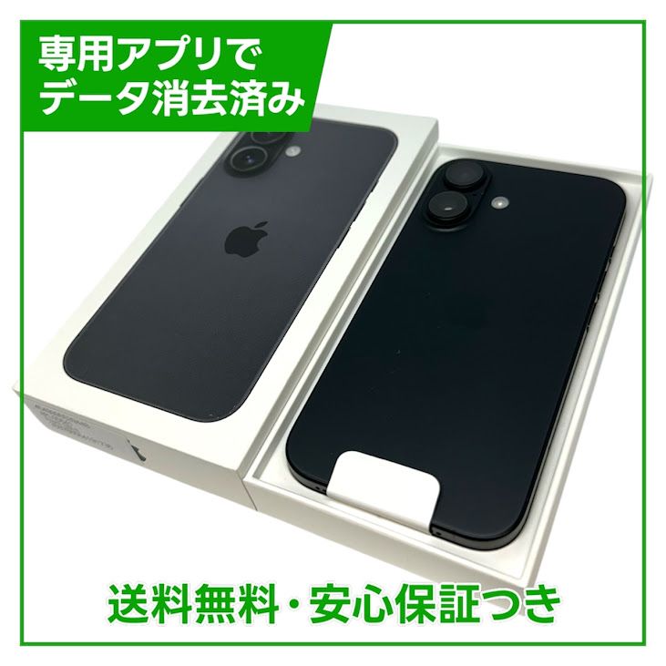 ��̤�����ʡ�iPhone��16��128GB���֥�å���SIM�ե꡼���ɥ�����