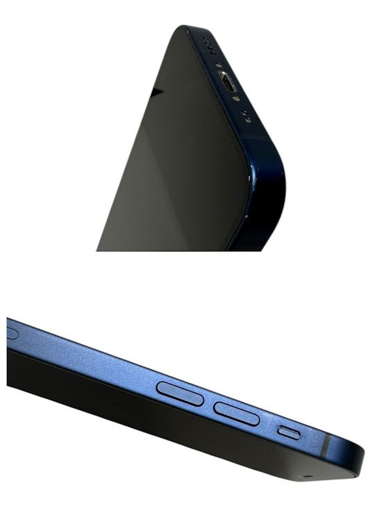 【バッテリー84%】iPhone 12mini 256GB ブルー SIMフリー au版