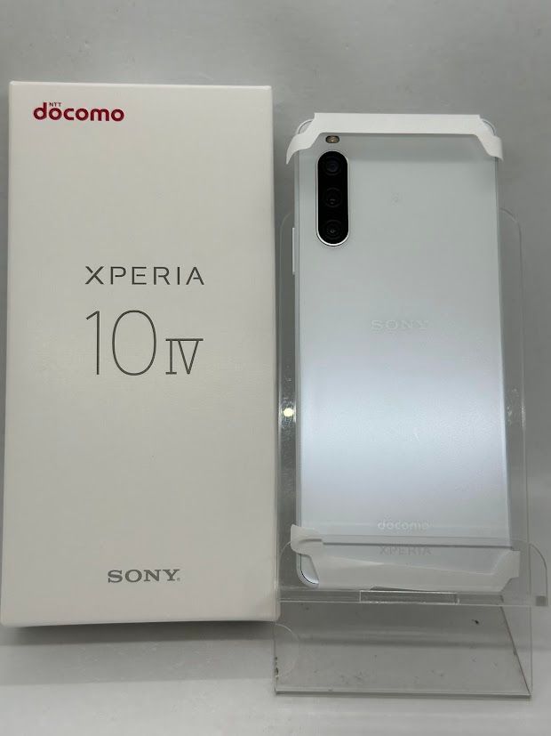 ムスビー｜Xperia 10 IV SO-52C 128GB ホワイト SIMフリー ドコモ版 未 