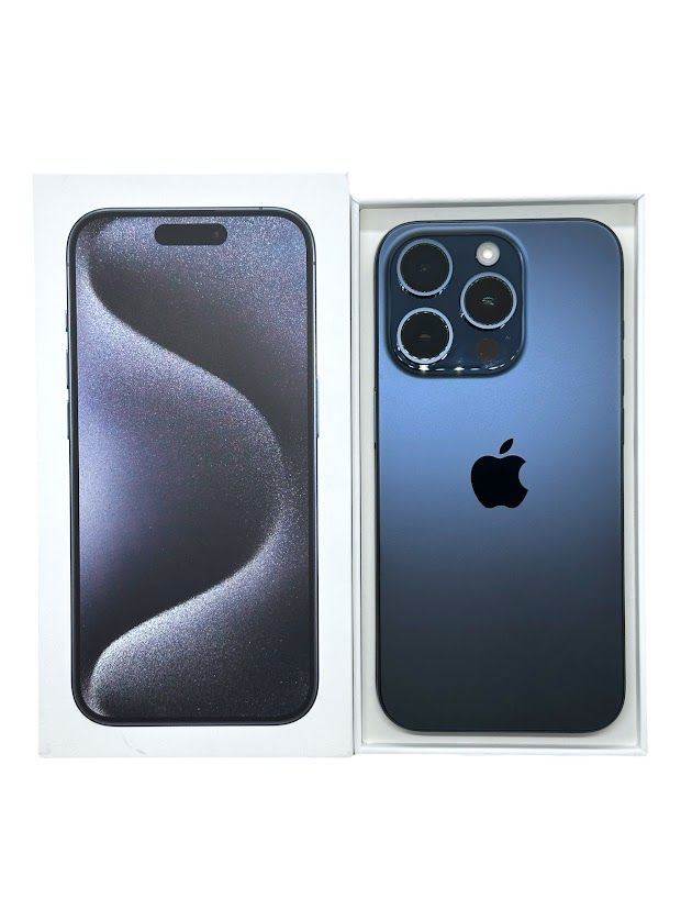 ムスビー｜iPhone15 Pro 256GB ブルーチタニウム ソフトバンク版 