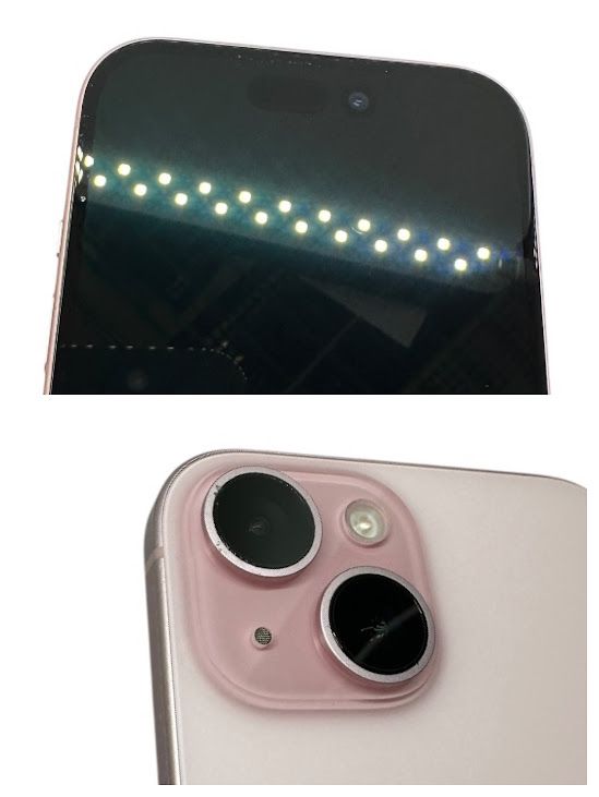 【バッテリー84%】iPhone 15 128GB ピンク SIMフリー