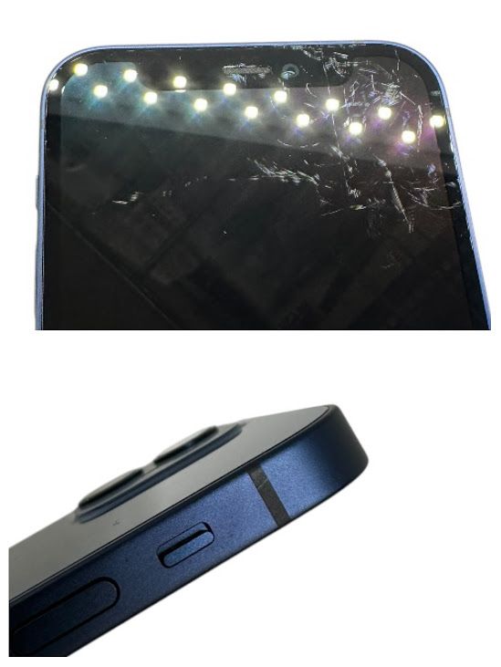 【バッテリー83%】iPhone 12mini 128GB ブルー SIMフリー ドコモ版