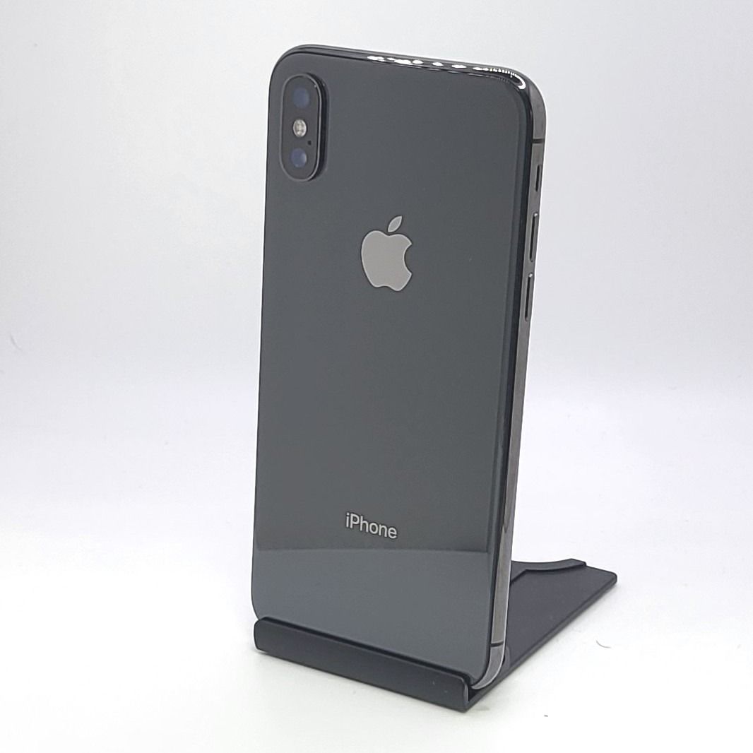 ムスビー｜iPhone X ブラック 256GB SIMフリー バッテリー100％ 送料  