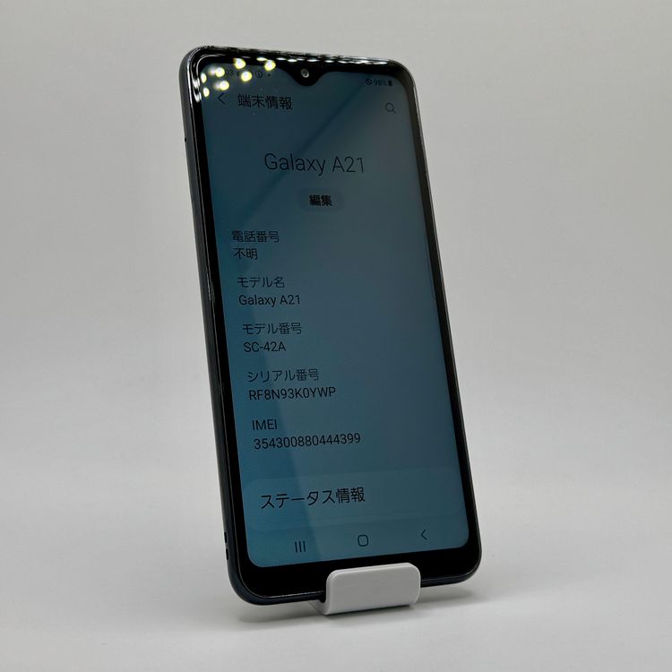 Galaxy A21 SC-42A 64GB ֥å SIMե꡼ ̵ڱ