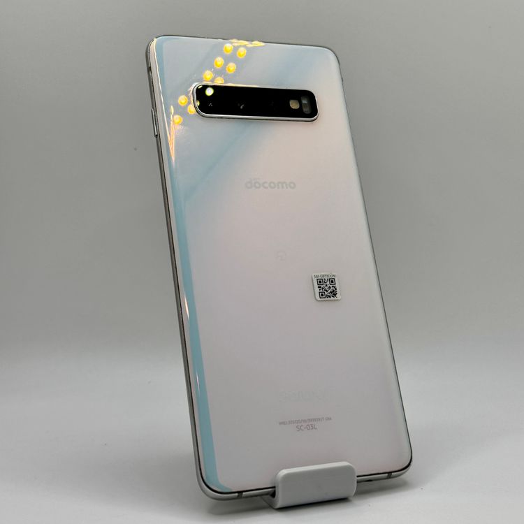 Galaxy S10 SC-03L 128GB �ץꥺ��ۥ磻�� SIM�ե꡼ ����̵�����ڱ���