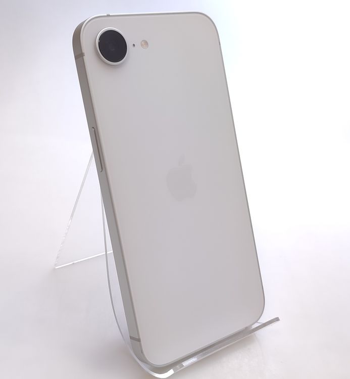 ��������ʡ� iPhone16e 128GB �ۥ磻�� ������SIM�ե꡼ �Хåƥ꡼100%