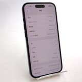 【中古良品】 iPhone15 128GB ブラック 国内版SIMフリー バッテリー87%
