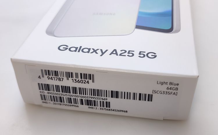 ̤ Galaxy A25 5G 饤ȥ֥롼 SCG33 SIMե꡼ au/UQ Ƚ