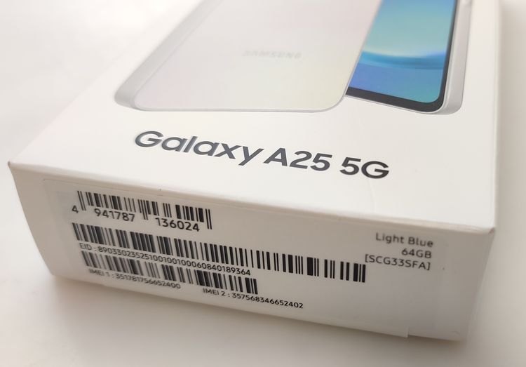 ̤ Galaxy A25 5G 饤ȥ֥롼 SCG33 SIMե꡼ au/UQ Ƚ