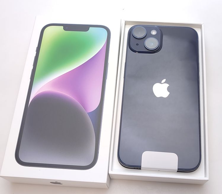 ��̤���Ѹ��ʡ� iPhone14 128GB �ߥåɥʥ��� SIM�ե꡼ ��Ƚ�� 100%