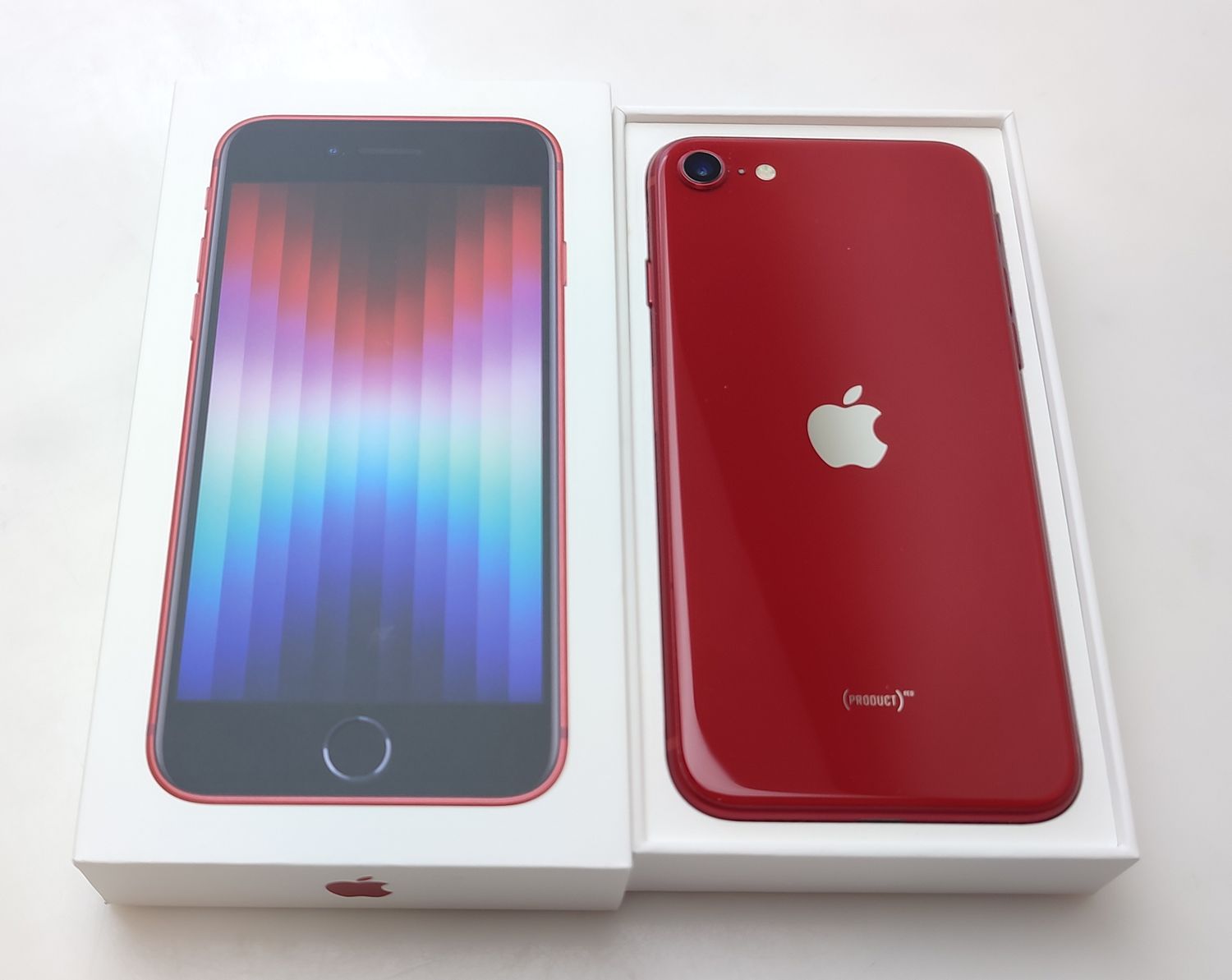 ムスビー｜【美品中古】 iPhone SE3 128GB レッド 国内版SIMフリー 
