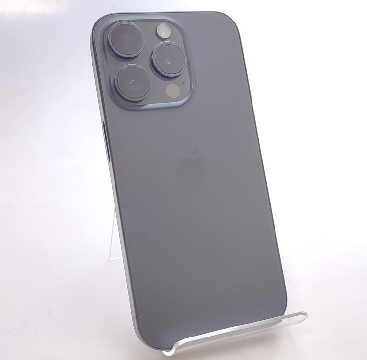��������ʡ� iPhone15 Pro 128GB �֥�å� SIM�ե꡼ ��Ƚ�� �Хåƥ꡼87%