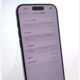 �ڶ����ʡ� iPhone15 Pro 128GB �֥�å� SIM�ե꡼ ��Ƚ�� �Хåƥ꡼100%
