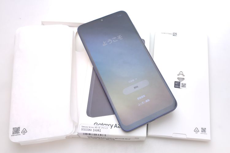 ڿ̤ѡ Galaxy A25 5G ֥å SCG33 SIMե꡼ au/UQ Ƚ
