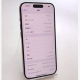 ڸ̤ѡ iPhone15 Pro 256GB ʥ SIMե꡼ Ƚ 100%