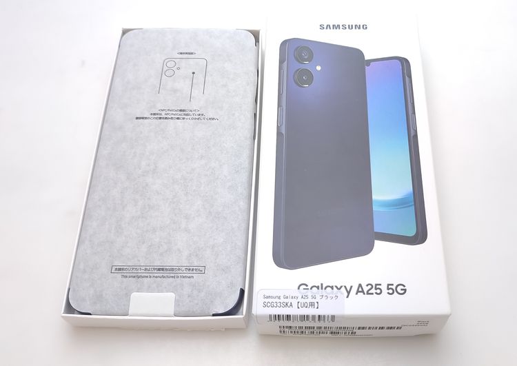 ڿ̤ѡ Galaxy A25 5G ֥å SCG33 SIMե꡼ au/UQ Ƚ