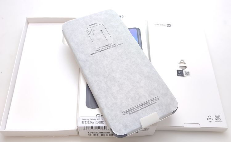 ڿ̤ѡ Galaxy A25 5G ֥å SCG33 SIMե꡼ au/UQ Ƚ