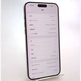 �ڥ���󥯡� iPhone15 Pro Max 512GB �ۥ磻�� SIM�ե꡼ �����˥ҥ�