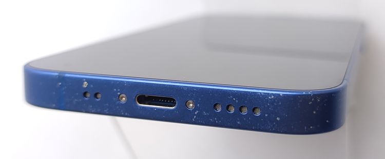 ������ʡ� iPhone13 mini 128GB �֥롼 SIM�ե꡼ ��Ƚ�� �Хåƥ꡼84%