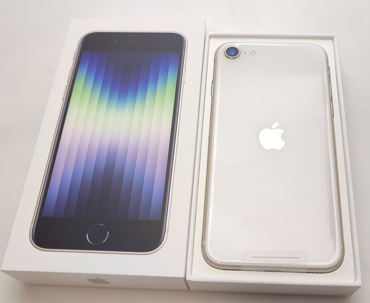 �ڿ���̤���ѡ� iPhone SE3 64GB �������饤�� SIM�ե꡼ ��Ƚ��