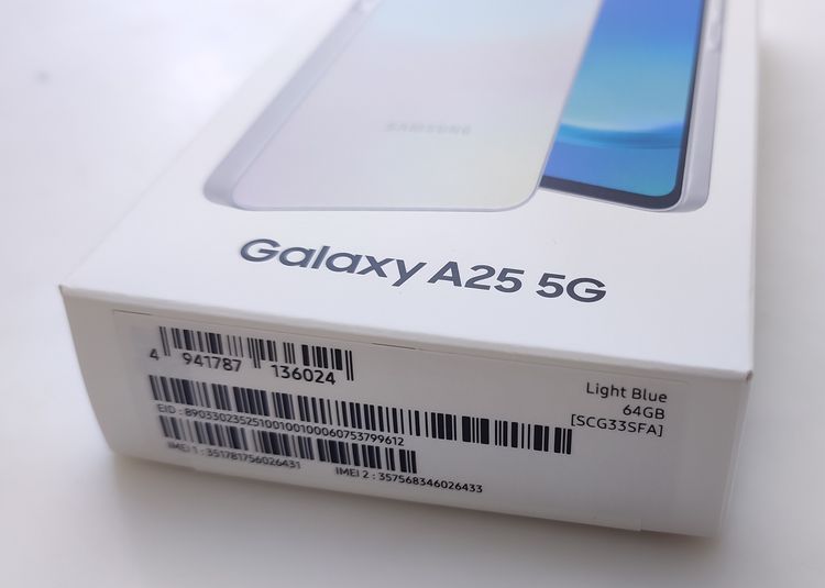 ̤ Galaxy A25 5G 饤ȥ֥롼 SCG33 SIMե꡼ au/UQ Ƚ