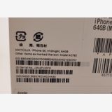 �ڿ���̤���ѡ� iPhone SE3 64GB �ߥåɥʥ��� SIM�ե꡼ ��Ƚ��