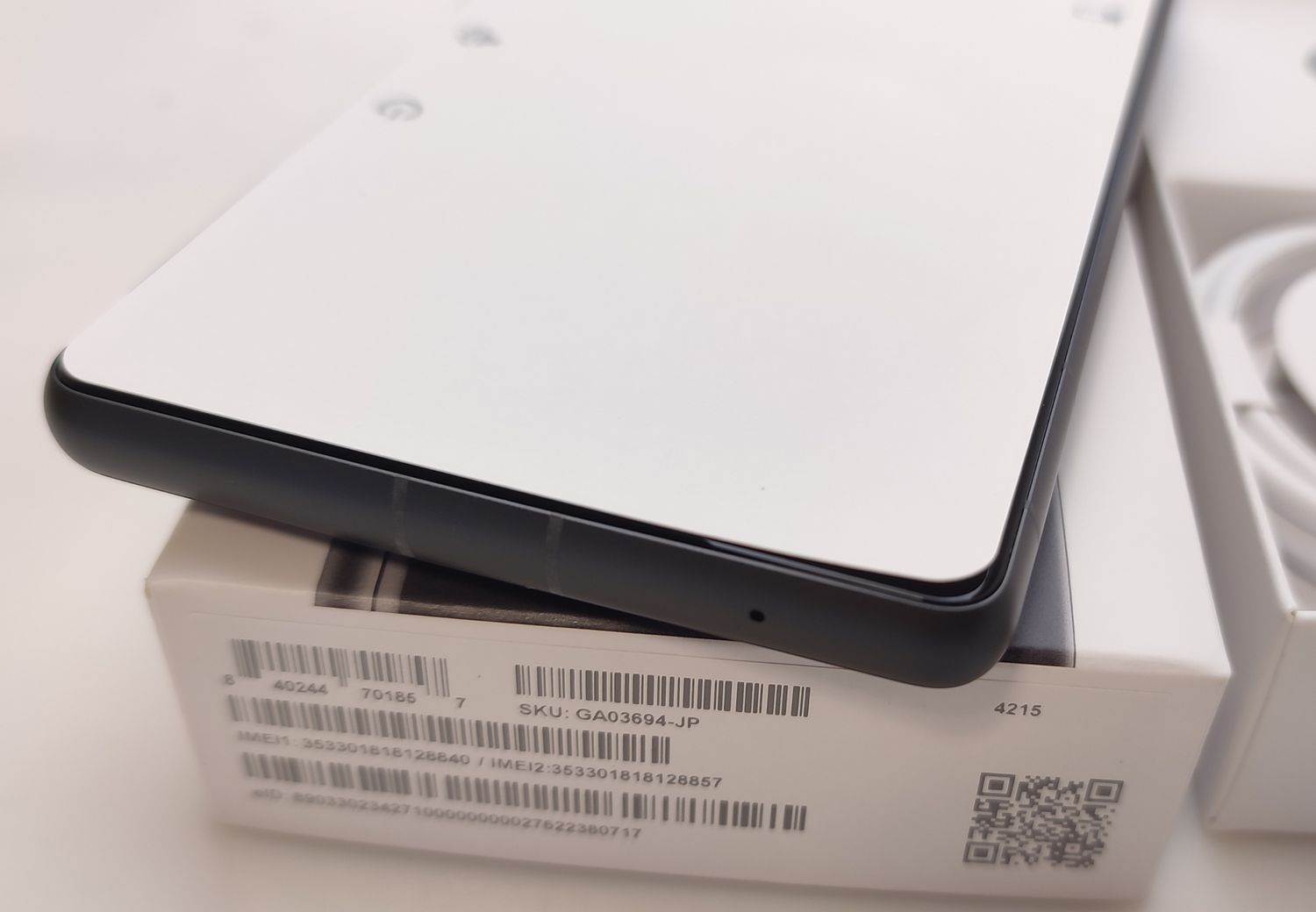 ムスビー｜【新品未使用】 Google Pixel 7a 128GB チャコール au/UQ版 