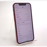 【良品中古】 iPhone13 mini 128GB レッド SIMフリー バッテリー純正新品
