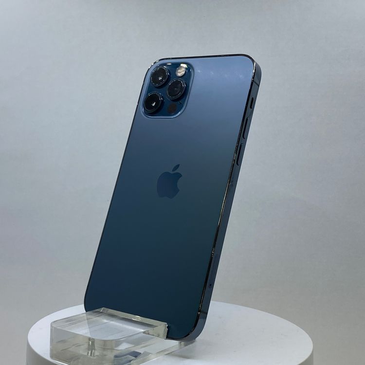 iPhone 12 Pro 128GB �ѥ��ե��å��֥롼���Хåƥ꡼100%��SIM�ե꡼