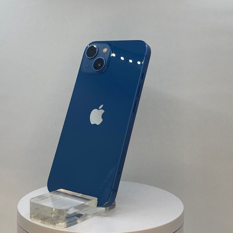 iPhone 13 256GB �֥롼���Хåƥ꡼100%��SIM�ե꡼