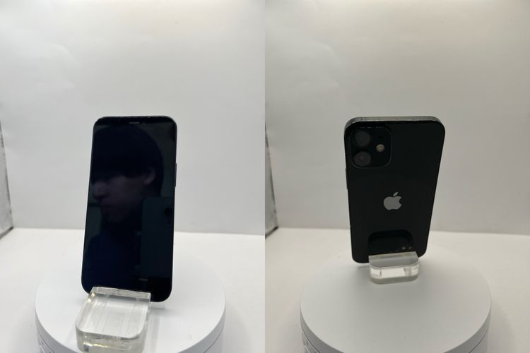 iPhone 12 mini 64GB �֥�å����Хåƥ꡼100% �ɥ�����SIM�ե꡼