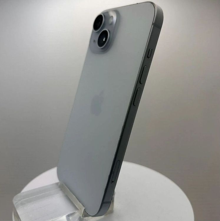 iPhone 15 128GB �֥롼���Хåƥ꡼100% SIM�ե꡼