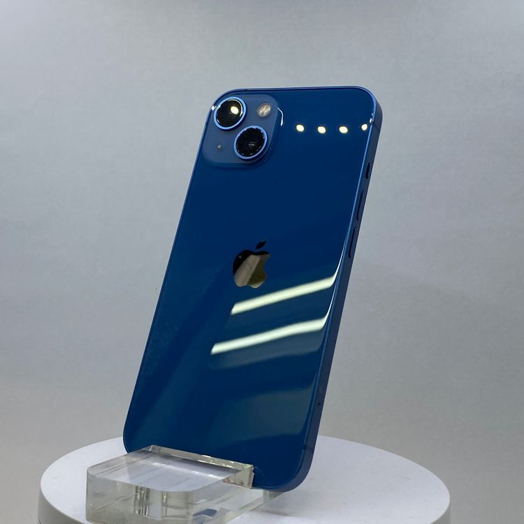 iPhone 13 128GB �֥롼���Хåƥ꡼100%��SIM�ե꡼