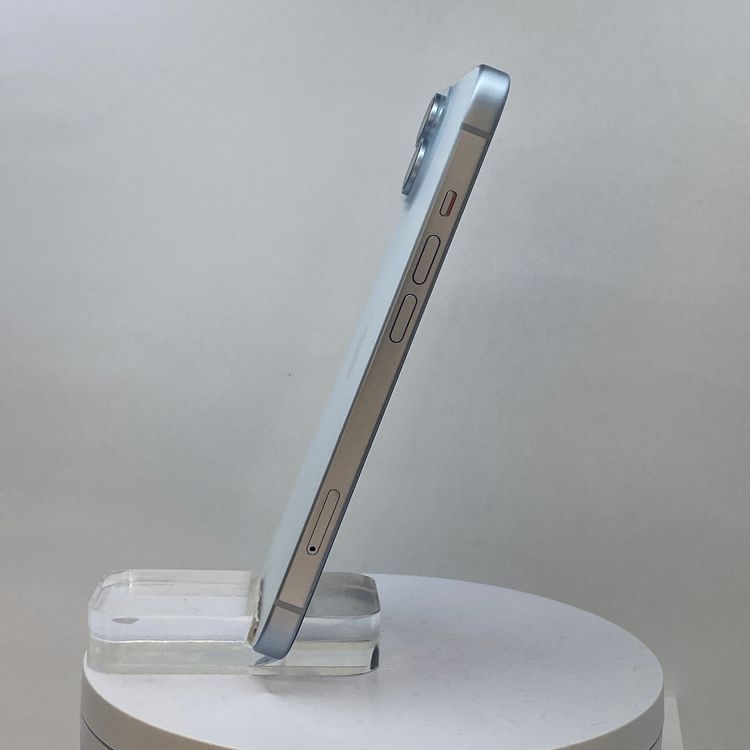 iPhone 15 128GB �֥롼���Хåƥ꡼100%��SIM�ե꡼