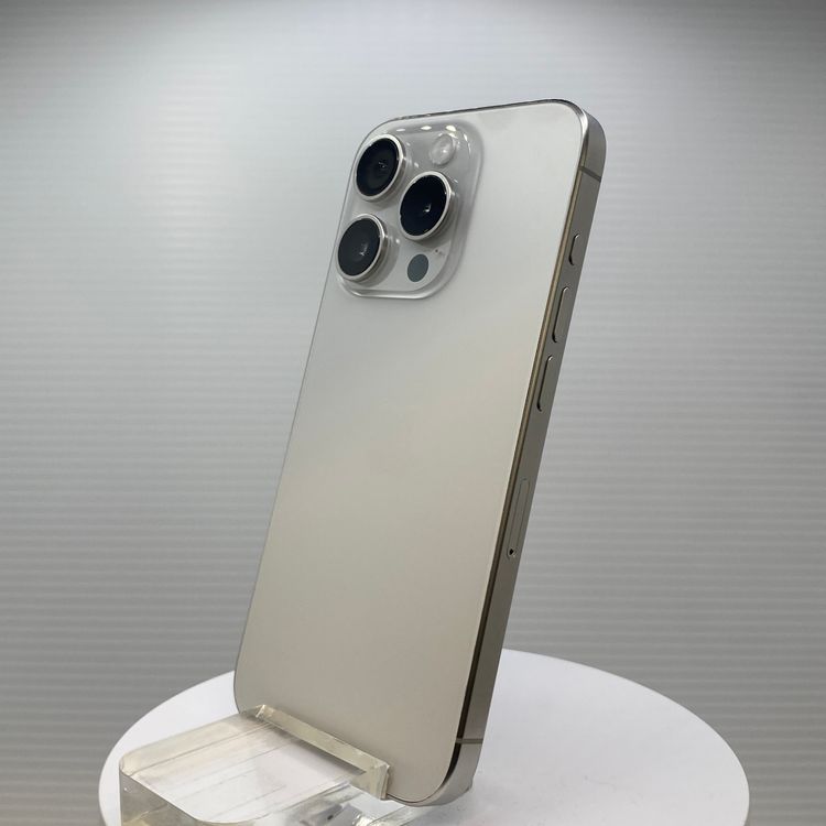 iPhone 15Pro 256GB �ۥ磻�ȥ����˥��ࡡ�Хåƥ꡼100%  SIM�ե꡼