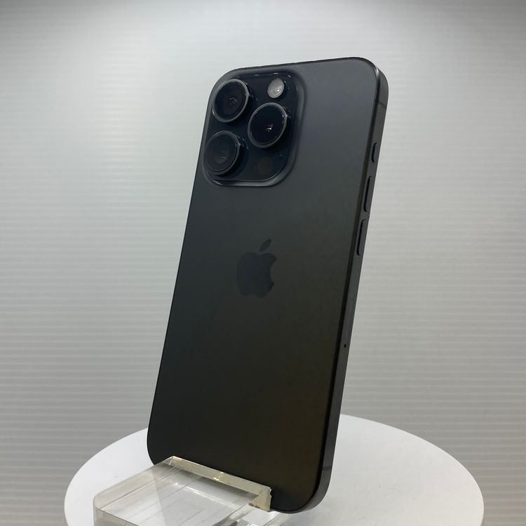 iPhone 15 Pro 128GB �֥�å������˥��ࡡ�Хåƥ꡼100%  SIM�ե꡼