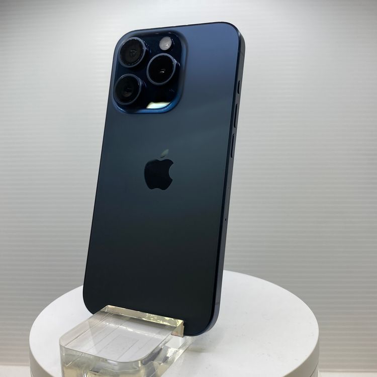iPhone 15 Pro 128GB �֥롼�����˥��ࡡ�Хåƥ꡼100%  SIM�ե꡼