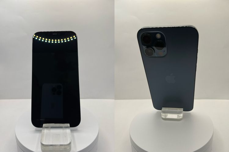 iPhone 12 ProMax 128GB �֥롼�� AU��SIM�ե꡼