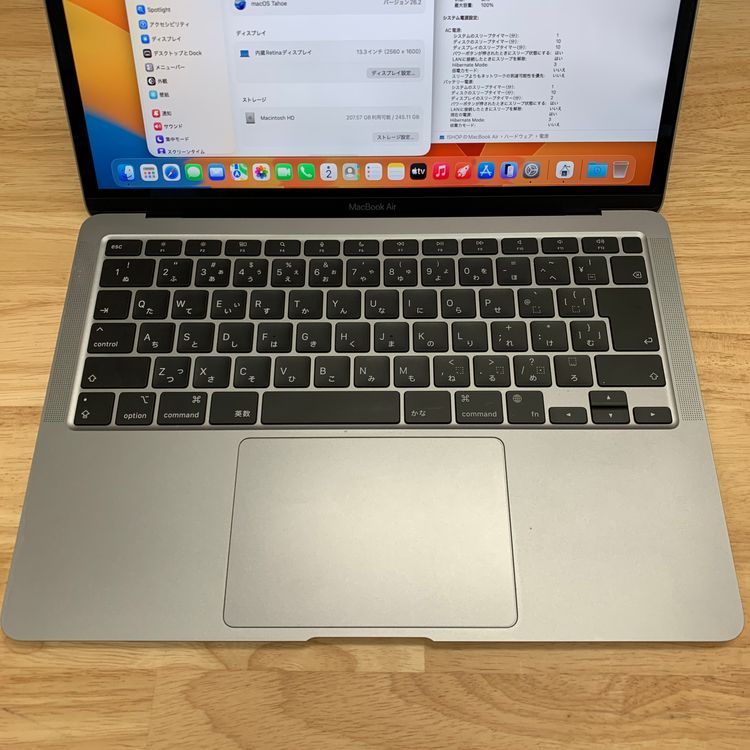�Хåƥ꡼ 100% MacBook Air 13����� M1  2020ǯ ����̵�� J1WFV