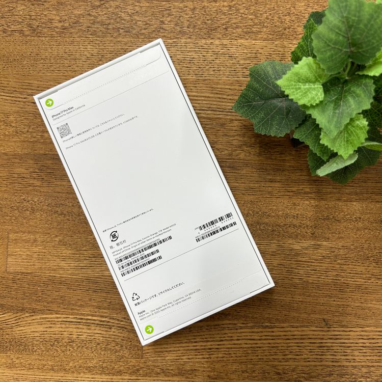 ʡ̤ iPhone 17 Pro Max 1TB   SIMե꡼ ̵