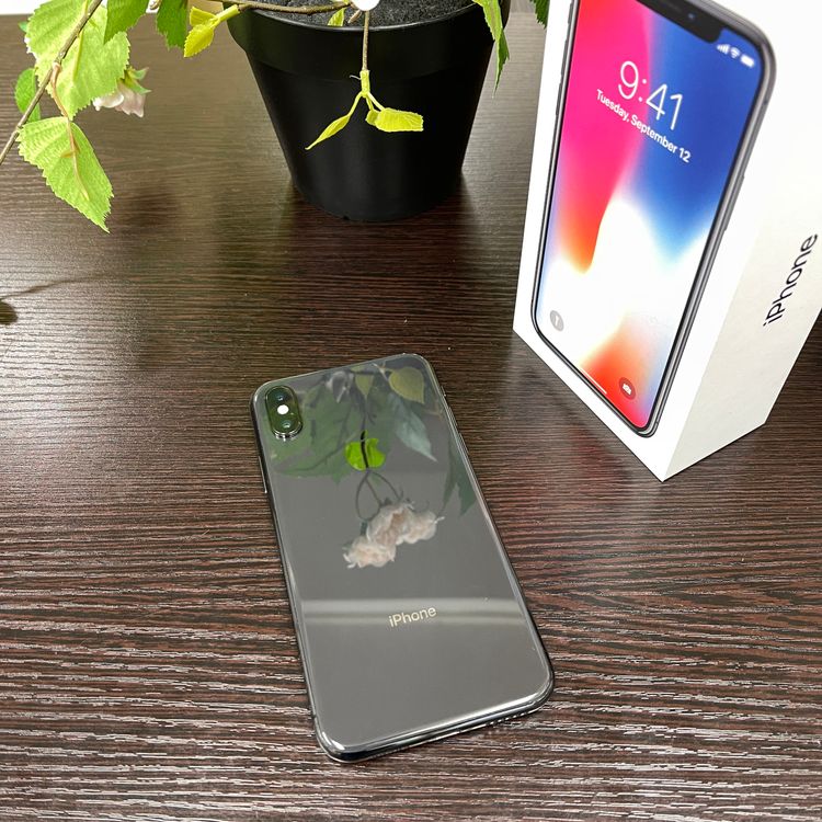 iPhone X  256GB ڡ쥤 SIMե꡼ ̵