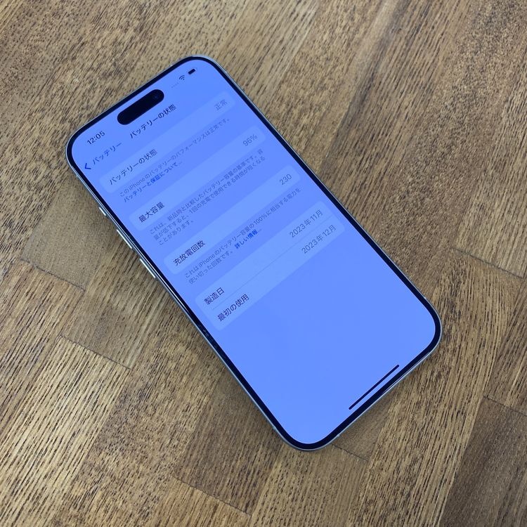 Ʊ iPhone 15Pro 128GB ۥ磻Apple SIMե꡼ ̵