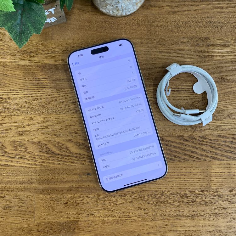 iPhone 16Promax 256GB �ʥ����� ����SIM�ե꡼ ����̵��