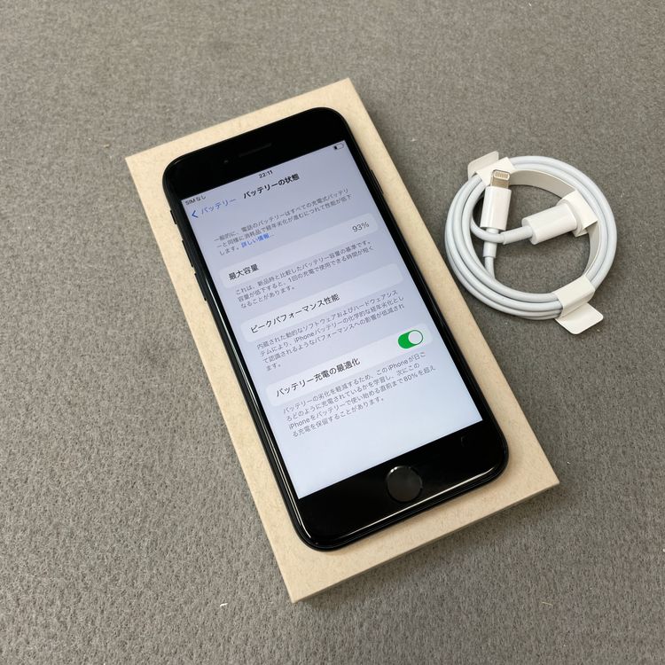 �Хåƥ꡼ 93% iPhone SE3 64GB �ߥåɥʥ��� ������ SIM�ե꡼ ����̵��