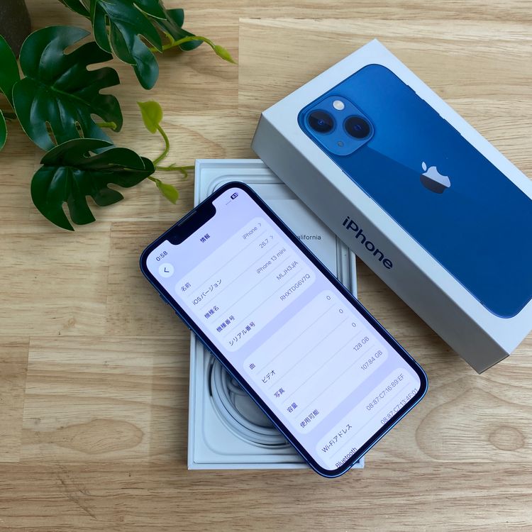 �Хåƥ꡼81% iPhone 13mini 128Gb ������SIM�ե꡼����̵��