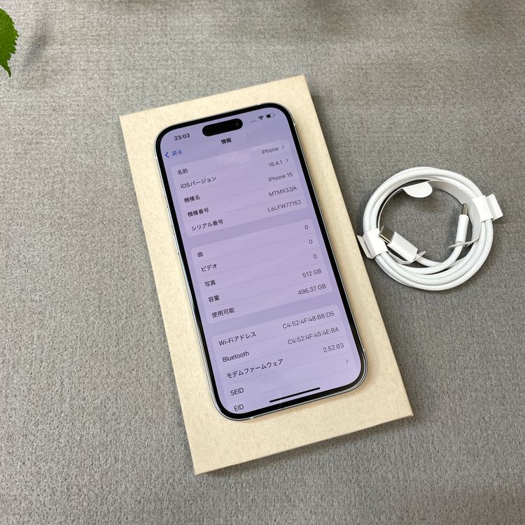 iPhone 15 512GB �֥롼 ������ SIM�ե꡼����̵��